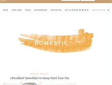 Tablet Screenshot of domesticdee.com